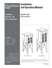Donaldson torit DFO 3-6 Manuals | ManualsLib