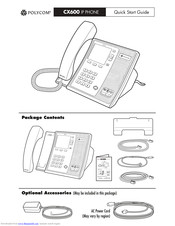 Polycom CX600 Manuals | ManualsLib