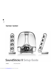 Harman kardon SOUNDSTICKS II Manuals | ManualsLib