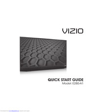 Vizio E280-A1 Manuals | ManualsLib