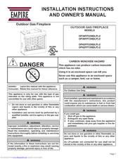 Empire Comfort Systems Op42fp72mp 2 Manuals