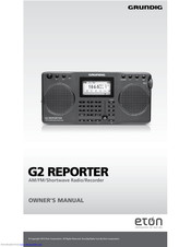 Grundig G2 REPORTER Manuals | ManualsLib