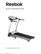reebok z8 treadmill manual