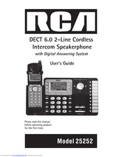 Rca 25252 Manuals