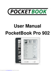 Obreey Pocketbook Pro 902 Manuals