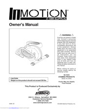 Stamina InMotion E-1000 Manuals | ManualsLib