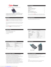 Cyberpower Cp H420mp Manuals Manualslib