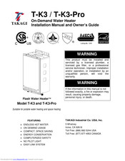 Takagi Owner S Manuals Installation Guides Support Takagi Tankless Water Heaters Endless Hot Water