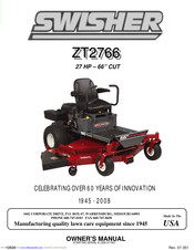 Swisher ZT2766 Manuals | ManualsLib