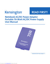 Kensington Universal Power Adapter Tip Chart