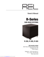 Rel Acoustics R 505 Manuals Manualslib