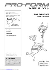 proform xp210u