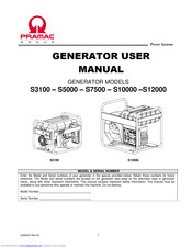 Pramac s5000 generator replacement parts