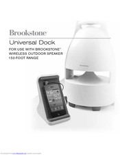 brookstone outdoor speaker transmitter