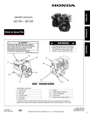 Honda GC190 Manuals | ManualsLib