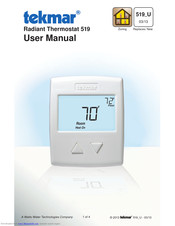 Tekmar 519 Manuals | ManualsLib