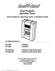 Rain Bird Pc 204 Manuals Manualslib