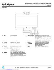 Hp EliteDisplay E221c Manuals | ManualsLib