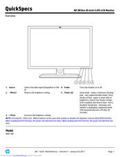 Hp ZR30w Manuals | ManualsLib