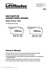 Chamberlain Liftmaster 1355 Manuals Manualslib