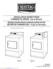 Maytag MDE17PDAYW1 Manuals