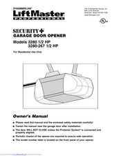 Chamberlain LiftMaster 3280 Manuals | ManualsLib