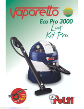 Vaporetto Eco Pro 3000 Parts.Polti Vaporetto Eco Pro 3000 Lux Kit Instructions Manual Pdf Download Manualslib