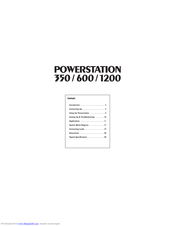Soundcraft POWERSTATION 600 Manuals | ManualsLib