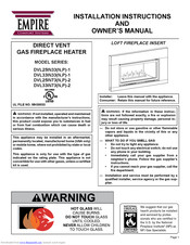 Empire Comfort Systems Dvl25in73n 2 Manuals