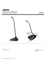 Shure Microflex MX418D Manuals | ManualsLib
