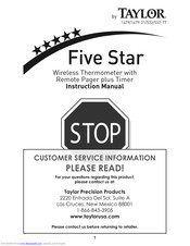 Taylor 147921 Instruction Manual Pdf Taylor 147921 Instruction Manual Pdf