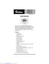 Robertshaw RS6220 Manuals | ManualsLib