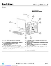 Hp Compaq dc5850 Manuals