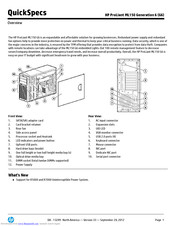 Hp Proliant Ml150 Quickspecs Pdf Download Manualslib