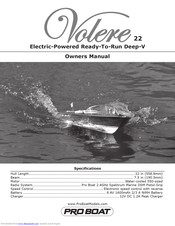 pro boat volere 22