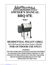 Traeger Elite BBQ 07E Manuals | ManualsLib