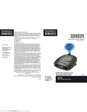 Homedics Soundspa Manuals | ManualsLib