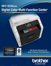 Brother MFC-9330CDW Manuals | ManualsLib