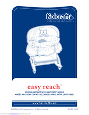 kolcraft easy reach rocking bassinet