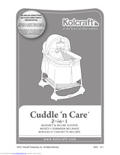 kolcraft cuddle n care light vibes mobile rocking bassinet