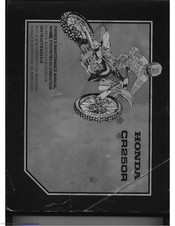 96 Honda Cr250 Service Manual