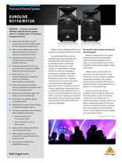 behringer eurolive b315a