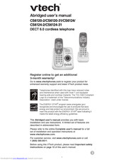 Vtech CS6114 Manuals