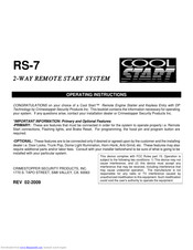 Crimestopper Cool Start RS-7 Manuals | ManualsLib
