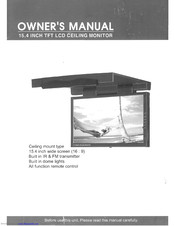 Farenheit 15.4 inch TFT LCD Ceiling Monitor Manuals