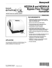 Honeywell enviracaire Elite HE265A Manuals | ManualsLib