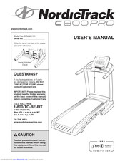 Nordictrack C900 Pro Manuals | ManualsLib