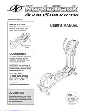 Nordictrack AudioStrider 990 Manuals | ManualsLib