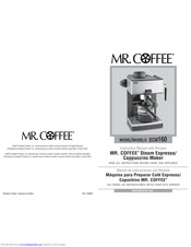 Mr. coffee ECM160 Manuals | ManualsLib