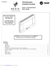 Trane Nexia Tcont624as42da Manuals Manualslib